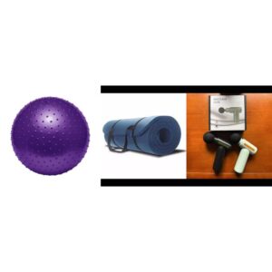 3IN1 COMBO MESSAGER,YOGA MAT AND EXERCISE BALL 1
