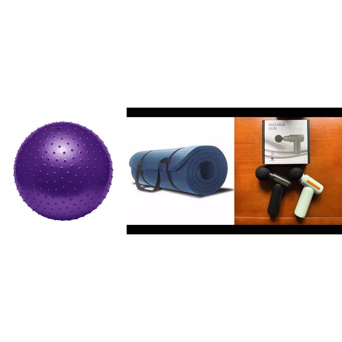 3IN1 COMBO MESSAGER,YOGA MAT AND EXERCISE BALL 1