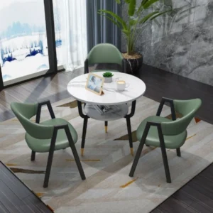 COFFEE TABLE WITH 3 CHAIRS